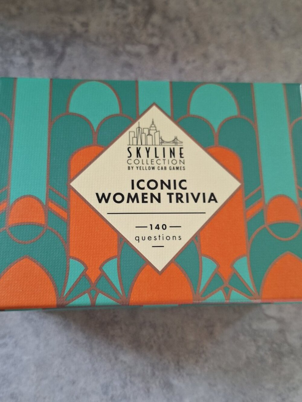 Iconic Women Trivia Game Cards Yellow Cab Games Inspirational New NIB Box